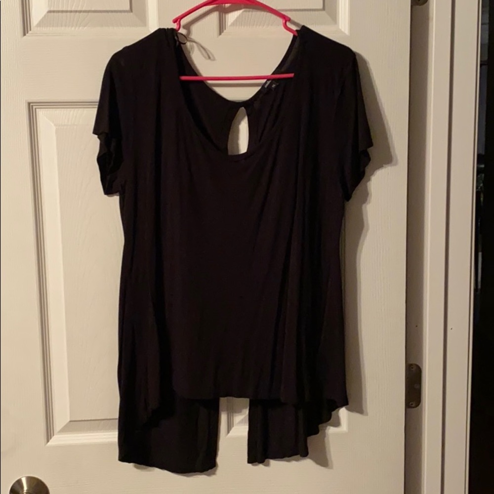 black dress shirt